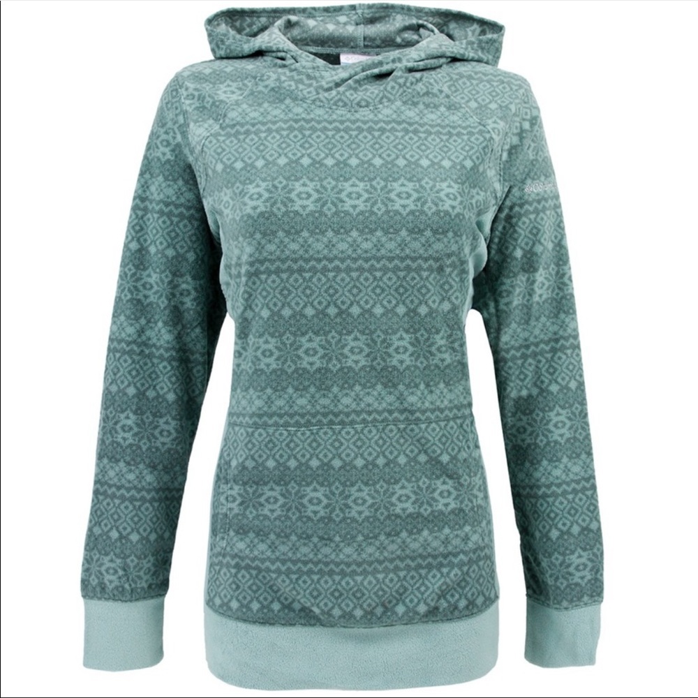 Like New Columbia Arctic Air Hooded Fleece